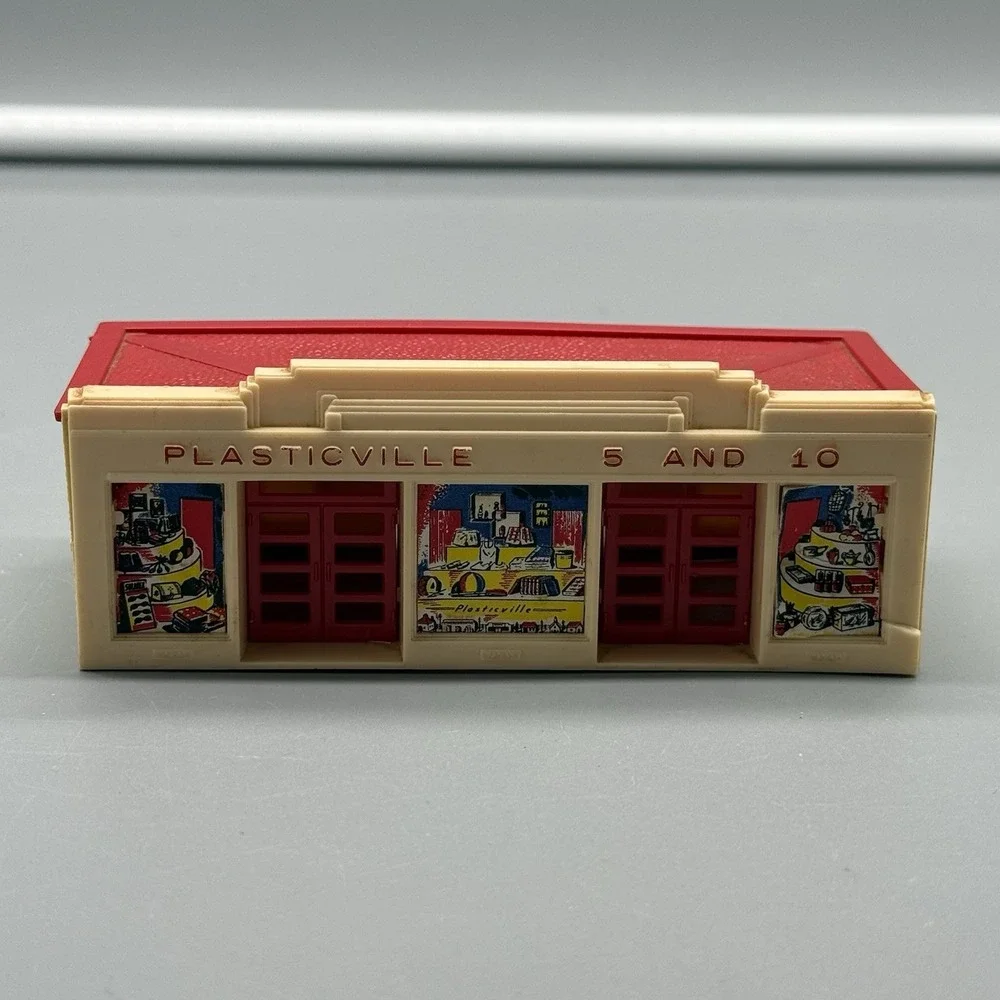Bachmann Plasticville HO Scale 5 & 10 Storefront Building Model Train Layout